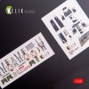 KELIK K48020 F-4B/N INTERIOR 3D DECALS FOR ACADEMY KIT 1/48